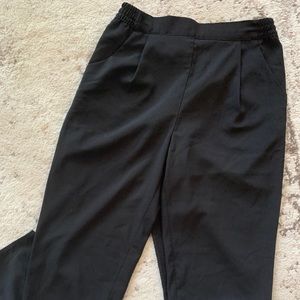 High waisted cigarette pants